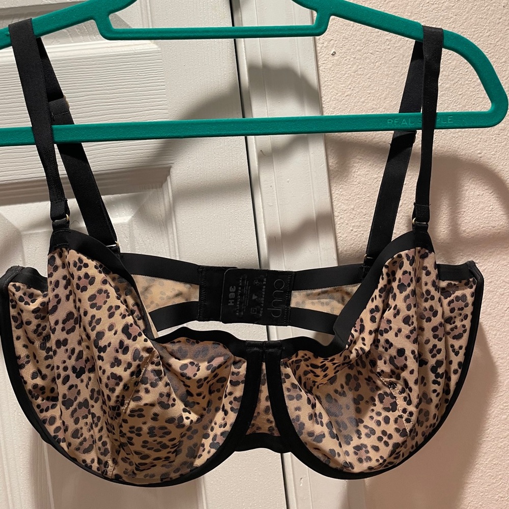 Cuup Balconette Bra Leopard